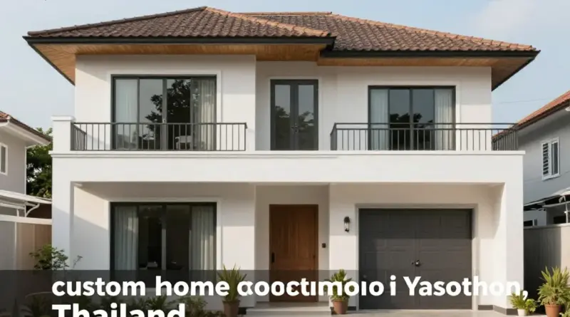 Custom Home Building in Yasothon