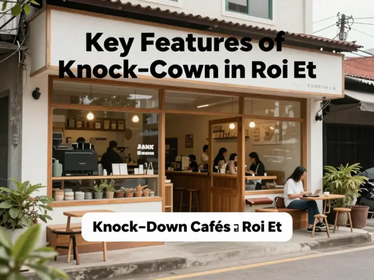 จุดเด่นของร้านกาแฟน็อคดาวน์ ร้อยเอ็ด ที่คนค้นหามักสนใจ