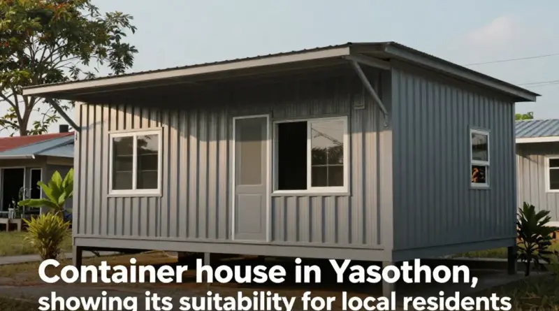 บ้านคอนเทนเนอร์ ยโสธร เหมาะกับใครบ้าง และจุดเด่นที่ทำให้คนในพื้นที่นิยม
