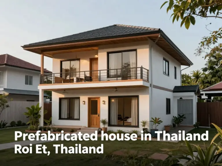 บ้านสำเร็จรูปในร้อยเอ็ดเหมาะกับใครบ้าง และทำไมคนท้องถิ่นถึงนิยมเลือก
