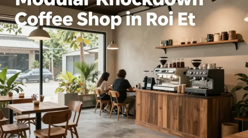 ร้านกาแฟน็อคดาวน์คืออะไร และทำไมถึงน่านั่งในร้อยเอ็ด