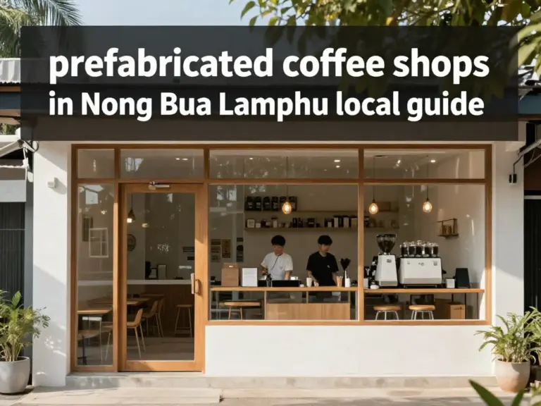 Prefabricated Coffee Shops in Nong Bua Lamphu: A Complete Local Guide