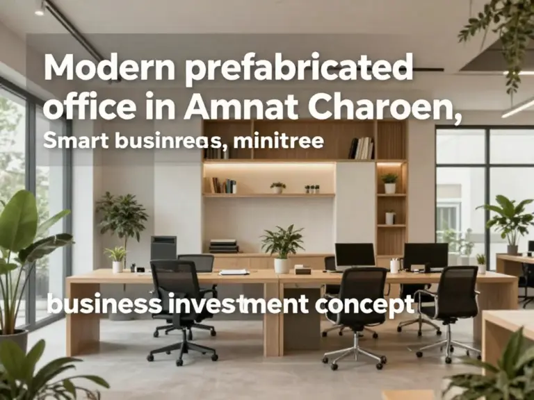Why Prefabricated Offices in Amnat Charoen Are a Smart Business Choice