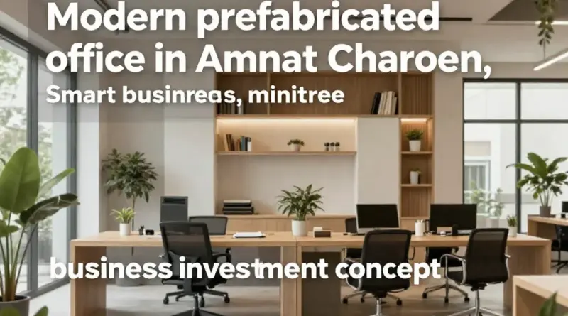 Why Prefabricated Offices in Amnat Charoen Are a Smart Business Choice