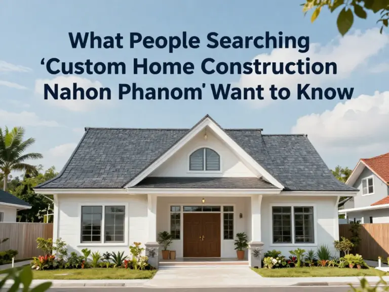 ทำไมคนค้นหา “รับสร้างบ้าน นครพนม” ถึงต้องการข้อมูลอะไรบ้าง?