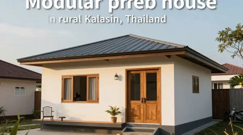 บ้านสำเร็จรูปคืออะไร และทำไมคนกาฬสินธุ์ถึงสนใจมากขึ้น