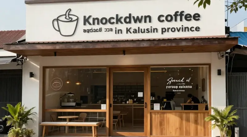 ร้านกาแฟน็อคดาวน์ กาฬสินธุ์ คืออะไร? ทำไมถึงได้รับความนิยมในกลุ่มคนเปิดร้านกาแฟและคาเฟ่ในจังหวัดกาฬสินธุ์