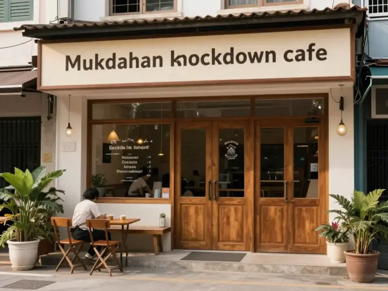 ร้านกาแฟน็อคดาวน์ มุกดาหาร: คาเฟ่สไตล์น็อคดาวน์ที่น่าไปเช็กอินในมุกดาหาร