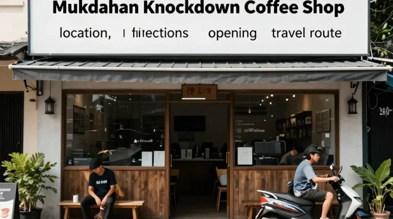 ร้านกาแฟน็อคดาวน์ มุกดาหาร อยู่ที่ไหน? วิธีค้นหาเส้นทาง เวลาเปิด-ปิด และการเดินทาง