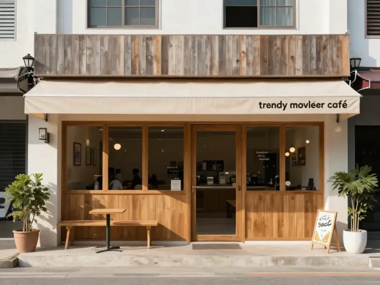 ร้านกาแฟน็อคดาวน์ ยโสธร: คาเฟ่สไตล์น็อคดาวน์ที่กำลังเป็นที่สนใจในยโสธร