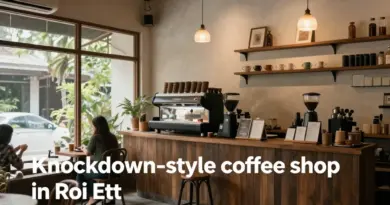 ร้านกาแฟน็อคดาวน์ ร้อยเอ็ด: แนะนำร้านกาแฟสไตล์น็อคดาวน์บรรยากาศดีในร้อยเอ็ด