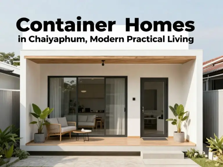 Container Homes in Chaiyaphum: A Practical Guide for Modern Living