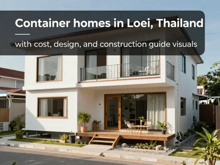 Container Homes in Loei: Complete Guide to Costs, Design, and Building