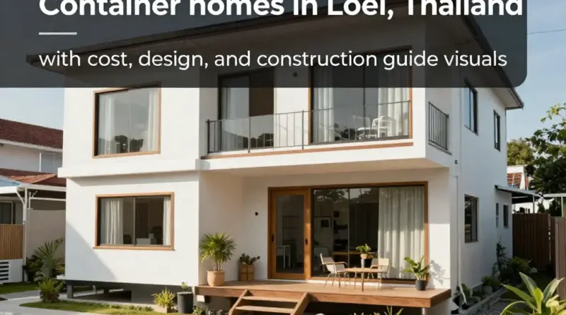 Container Homes in Loei: Complete Guide to Costs, Design, and Building