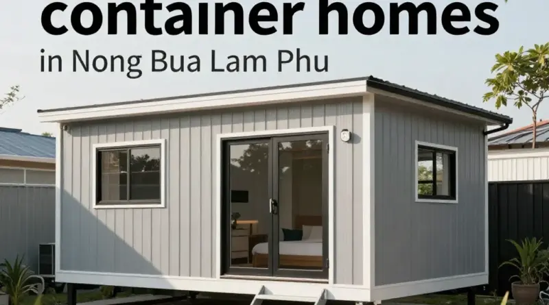 Container Homes in Nong Bua Lam Phu