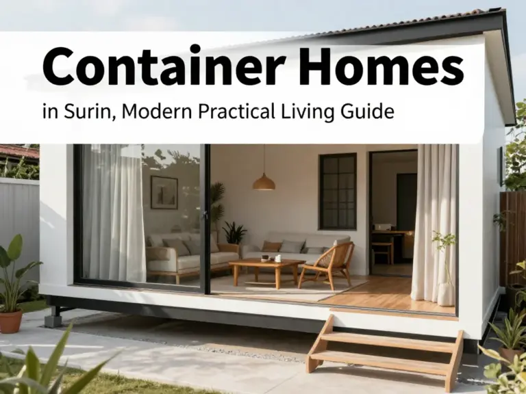 Container Homes in Surin: A Practical Guide for Modern Living