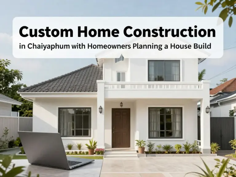 Custom Home Building in Chaiyaphum: What Homeowners Need to Know