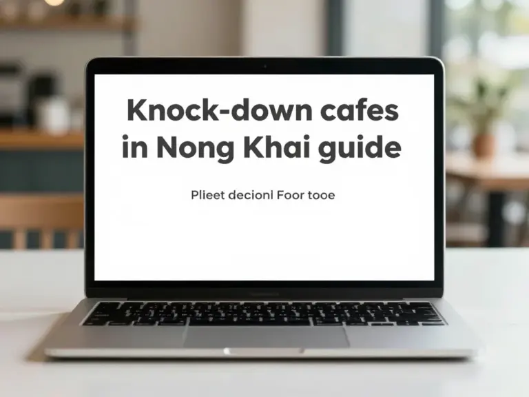 Knock-Down Cafes in Nong Khai: A Complete Guide