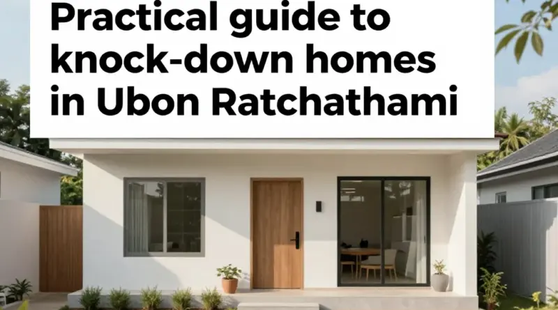 Knock-Down Homes in Ubon Ratchathani: A Practical Buyer’s Guide
