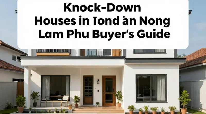 Knock-Down Houses in Nong Bua Lam Phu: A Complete Buyer’s Guide