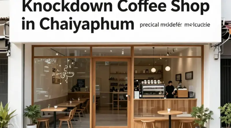 Knockdown Coffee Shop in Chaiyaphum: A Practical Guide to Choosing the Right Build
