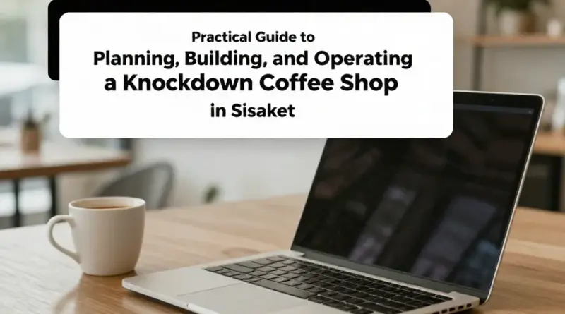 Knockdown Coffee Shop in Sisaket: A Practical Guide to Planning, Building, and Operating