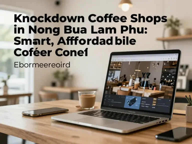 Knockdown Coffee Shops in Nong Bua Lam Phu: What Makes Them a Smart Choice