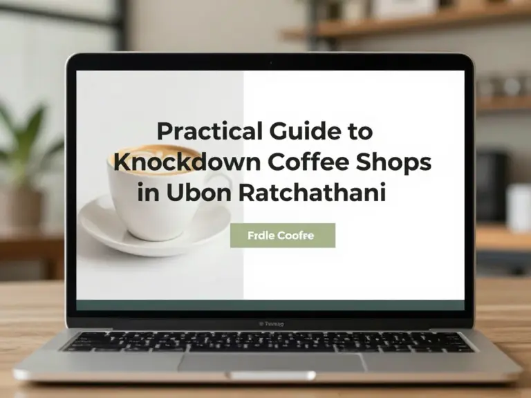 Knockdown Coffee Shops in Ubon Ratchathani: A Practical Guide