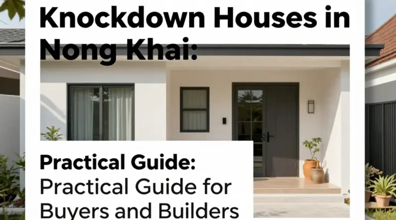 Knockdown Houses in Nong Khai: A Practical Guide for Buyers and Builders