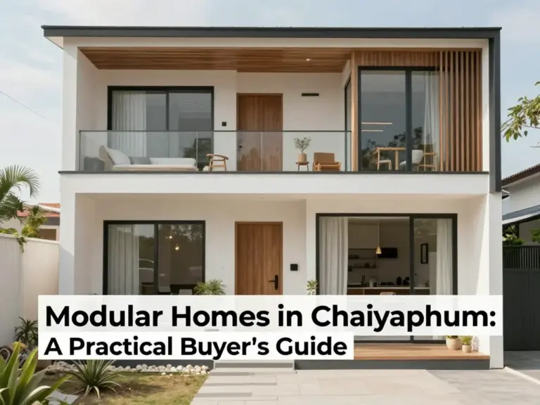 Modular Homes in Chaiyaphum: A Practical Guide for Buyers