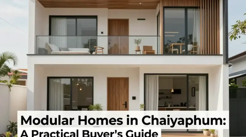 Modular Homes in Chaiyaphum: A Practical Guide for Buyers