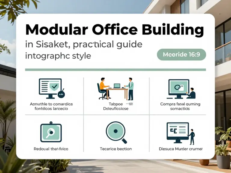 Modular Office Buildings in Sisaket: A Practical Guide