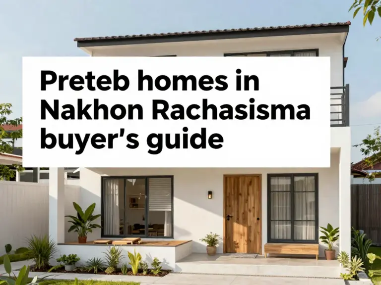 Prefab Homes in Nakhon Ratchasima: A Complete Buyer’s Guide