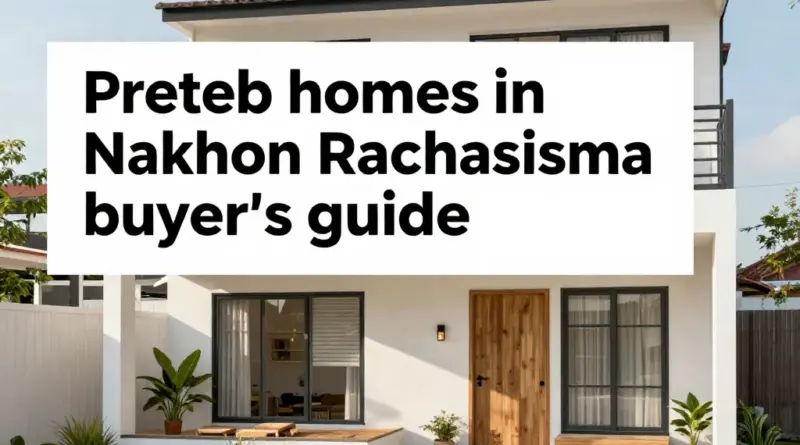Prefab Homes in Nakhon Ratchasima: A Complete Buyer’s Guide