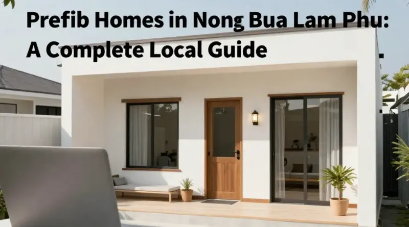 Prefab Homes in Nong Bua Lam Phu: A Complete Local Guide