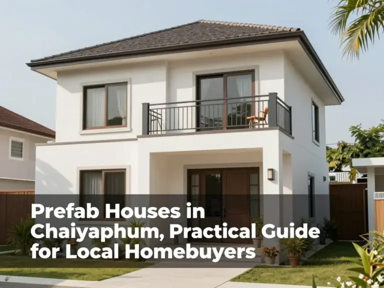 Prefab Houses in Chaiyaphum: A Practical Guide for Local Homebuyers