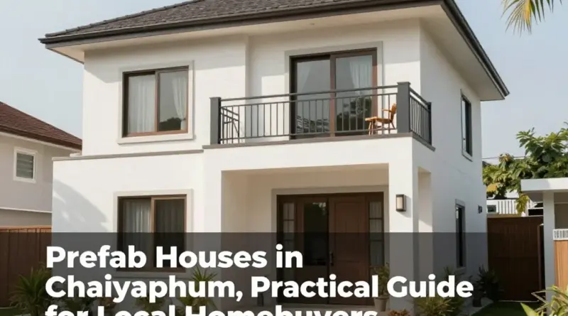 Prefab Houses in Chaiyaphum: A Practical Guide for Local Homebuyers