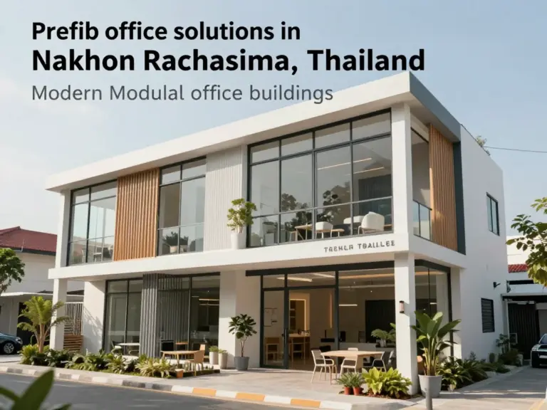 Prefab Office Solutions in Nakhon Ratchasima: A Complete Local Guide