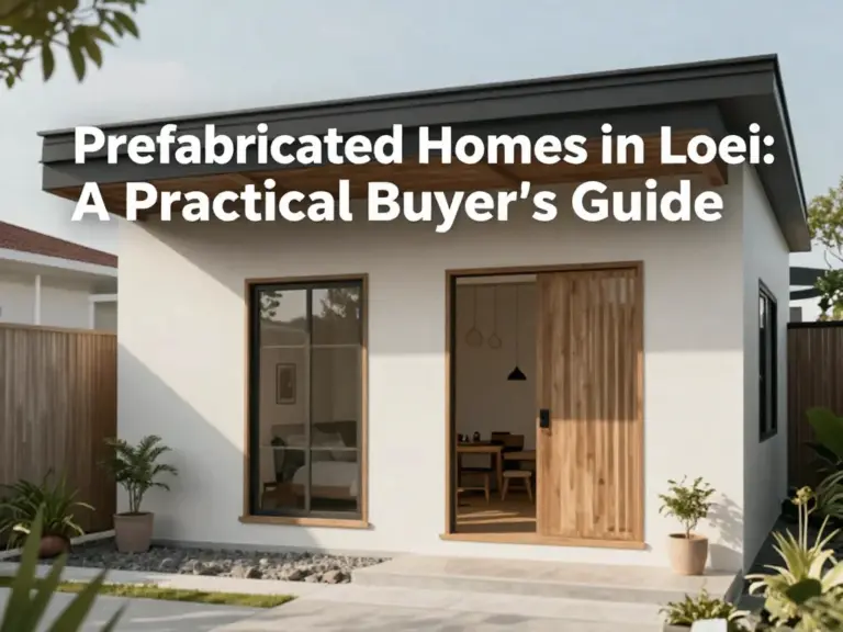 Prefabricated Homes in Loei: A Practical Guide for Buyers