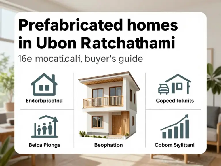 Prefabricated Homes in Ubon Ratchathani: A Practical Guide for Buyers