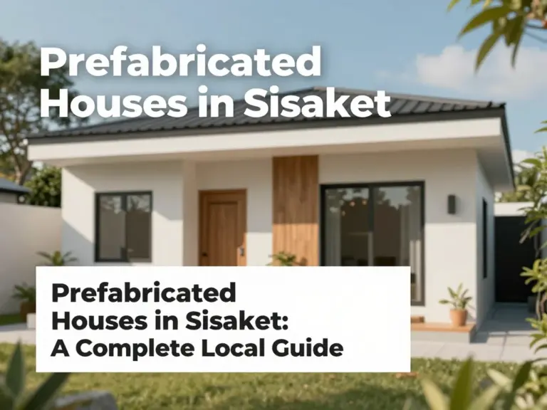 Prefabricated Houses in Sisaket: A Complete Local Guide