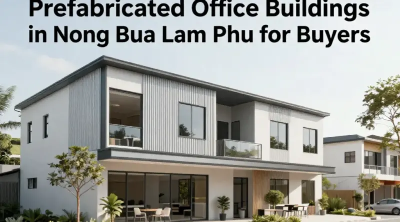 Prefabricated Offices in Nong Bua Lam Phu: A Practical Guide for Buyers