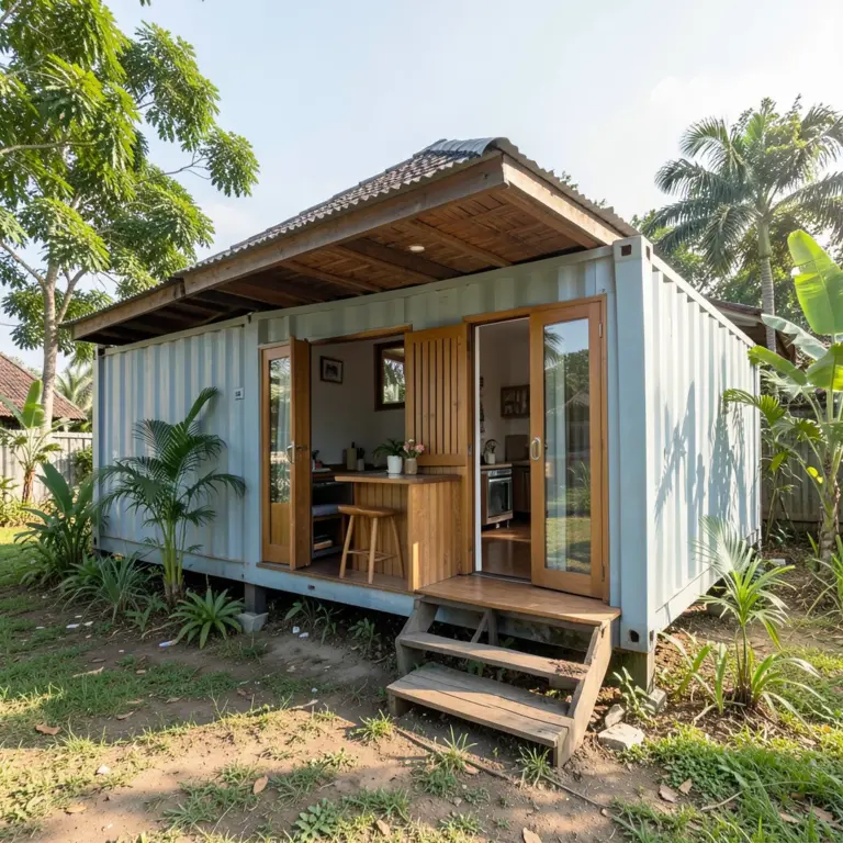 บ้านคอนเทนเนอร์ อุดรธานี: สร้างบ้านสไตล์โมเดิร์น ราคาคุ้มค่า