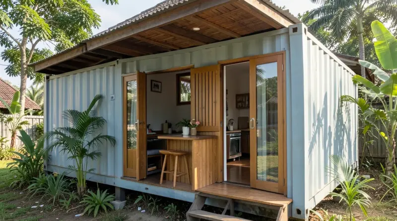 บ้านคอนเทนเนอร์ อุดรธานี: สร้างบ้านสไตล์โมเดิร์น ราคาคุ้มค่า