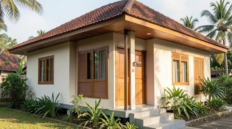 บ้านน็อคดาวน์ นครพนม: สร้างบ้านสวย งบประหยัด ทันสมัย